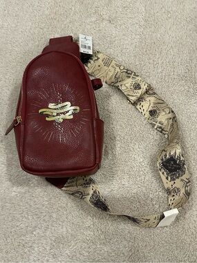 NWT universal studios harry potter marauder’s map crossbody sling bag